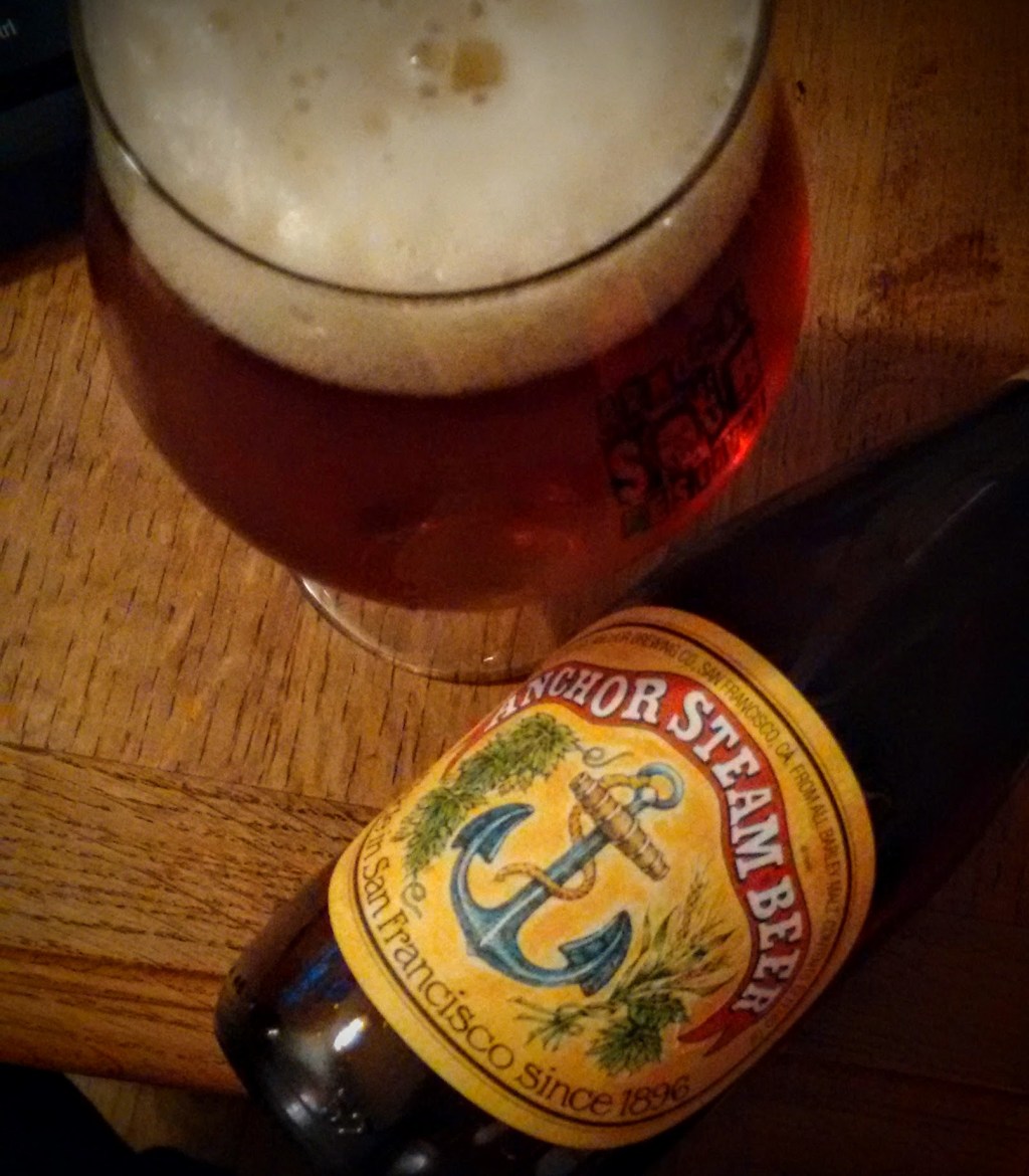 Anchor Steam Beer… or “what I really drink at&nbsp;home.”