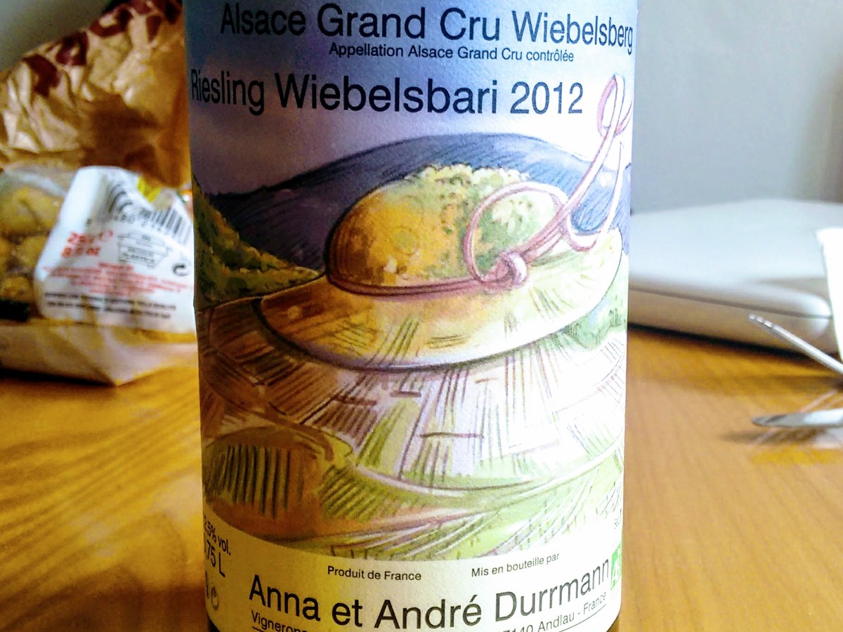 Anna & André Durrmann Grand Cru Wiebelsberg&nbsp;2012