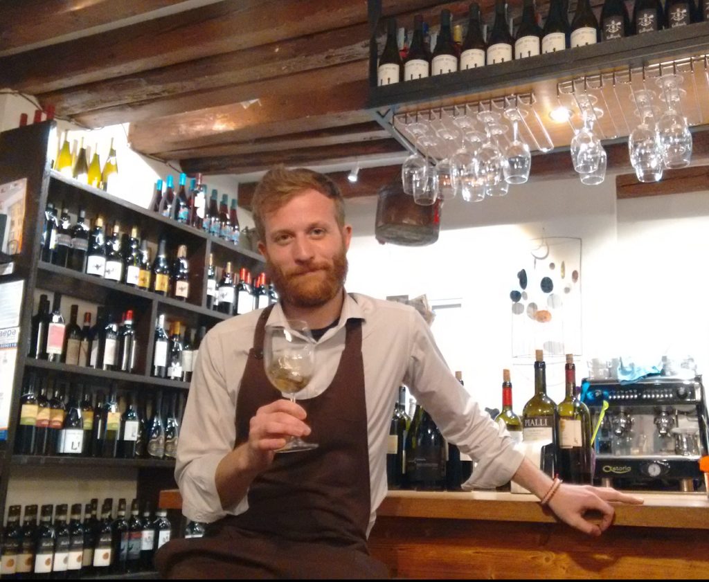 Andrea at Cantina Arnaldi, Venezia